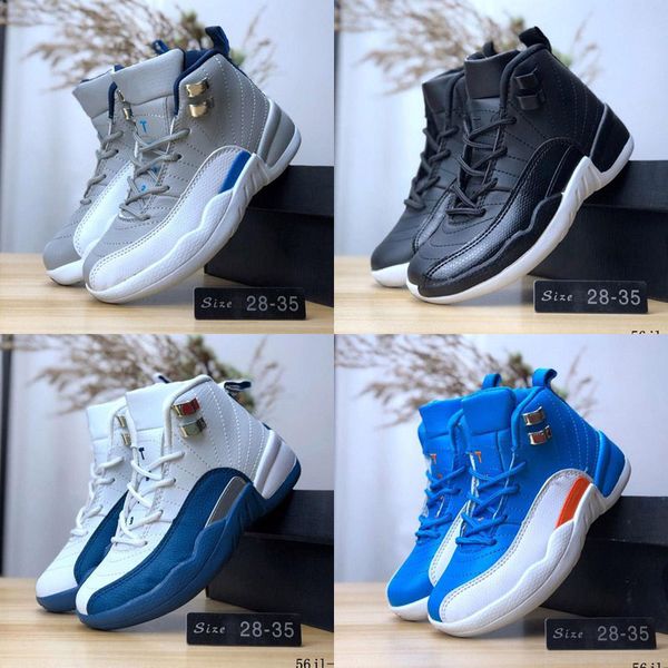 children's jumpman 12 basketball shoes kids athletic sports shoes for boy girls shoes size:28-35, Black
children's jumpman 12 basketball shoes kids athletic sports shoes for boy girls shoes size:28-35, Black