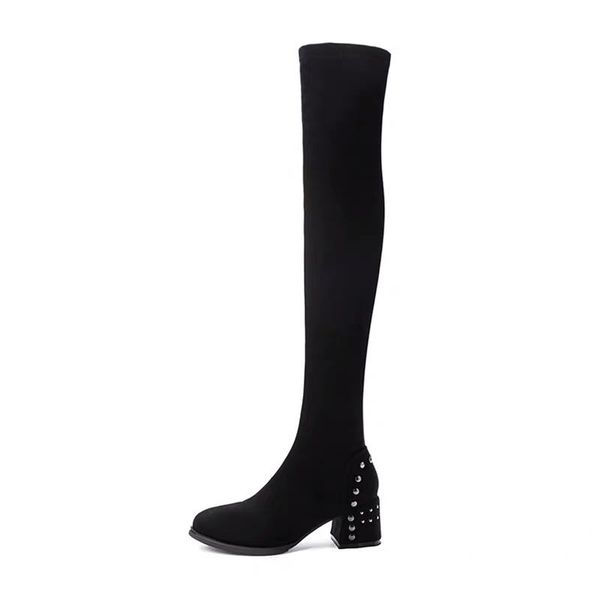 2020 chinese new high heel warm high barrel women's shoes, quality fashionable women's shoes, delivery, Black
2020 chinese new high heel warm high barrel women's shoes, quality fashionable women's shoes, delivery, Black