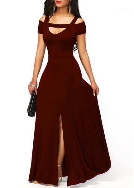 the shoulder slim fit party skirt fahion female apparel womens summer v neck split dresses backless off, Black;gray
the shoulder slim fit party skirt fahion female apparel womens summer v neck split dresses backless off, Black;gray