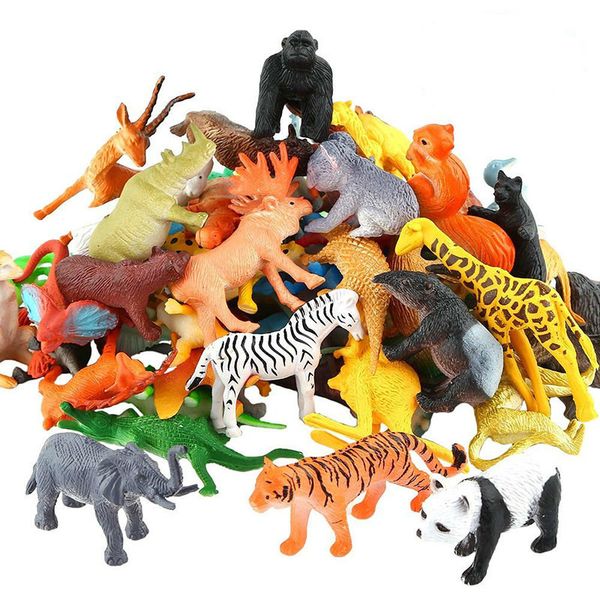 53pcs / комплект mini animal world zoo model фигурку игрушка set мультфильм моделирование животных прекрасный plastics коллекция игрушек для
53pcs / комплект mini animal world zoo model фигурку игрушка set мультфильм моделирование животных прекрасный plastics коллекция игрушек для