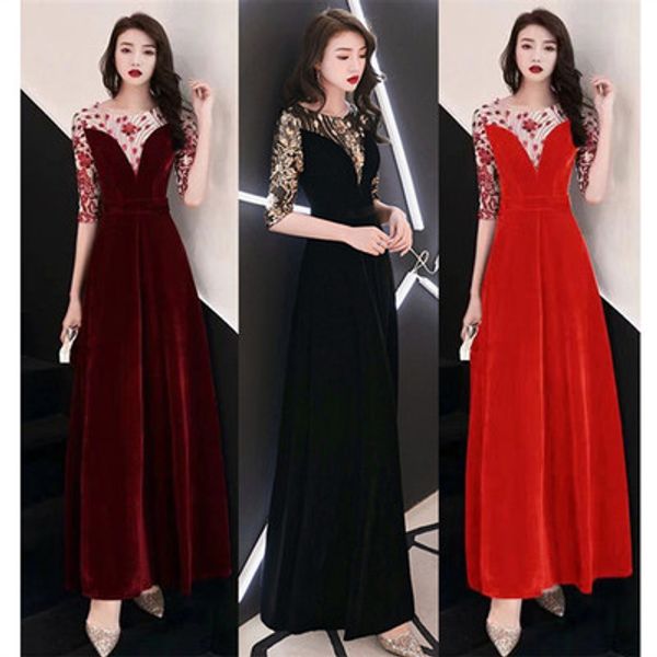 2020 new slimming solo chorus hosting performance clothing annual meeting banquet evening dress long skirt long dress, White;black
2020 new slimming solo chorus hosting performance clothing annual meeting banquet evening dress long skirt long dress, White;black