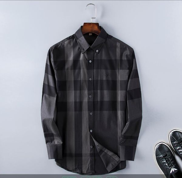 2020men's business casual shirt men's long sleeve stripe slim fit healthy social men's new fashion plaid shirt%1230, White;black
2020men's business casual shirt men's long sleeve stripe slim fit healthy social men's new fashion plaid shirt%1230, White;black