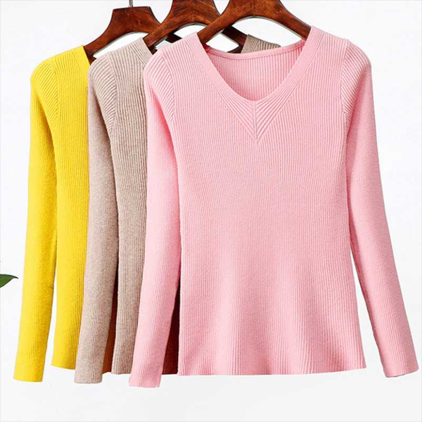 women's sweaters autumn knitted bottoming shirt was thin and slim wild long-sleeved v-neck pullover, White;black
women's sweaters autumn knitted bottoming shirt was thin and slim wild long-sleeved v-neck pullover, White;black