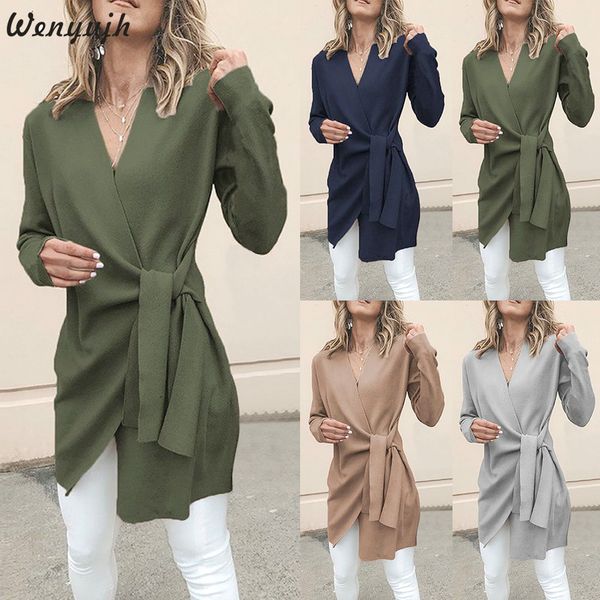 wenyujh 2019 elegant women jacket winter belted lace coat female casual slim wool coat office lady outwear minimalist, Black;brown
wenyujh 2019 elegant women jacket winter belted lace coat female casual slim wool coat office lady outwear minimalist, Black;brown