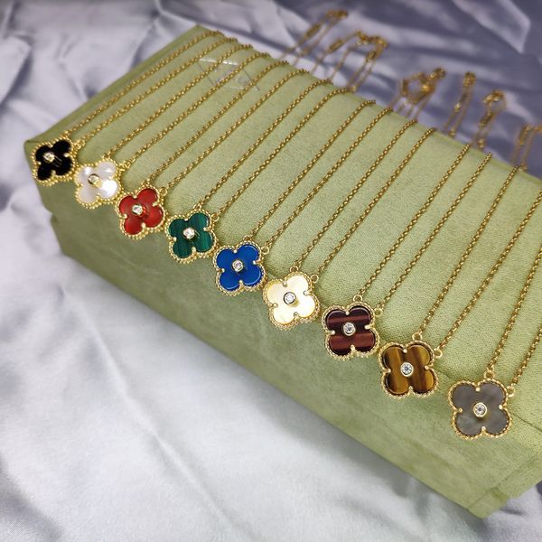 fashion five clover necklace women's single flower back cover bull's eye gold mother-of-pearl pendant clavicle chain high-quality, Silver
fashion five clover necklace women's single flower back cover bull's eye gold mother-of-pearl pendant clavicle chain high-quality, Silver