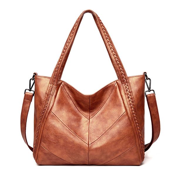 2019 brand soft leather large pocket casual handbag women's handbag shoulder bag large capacity
2019 brand soft leather large pocket casual handbag women's handbag shoulder bag large capacity