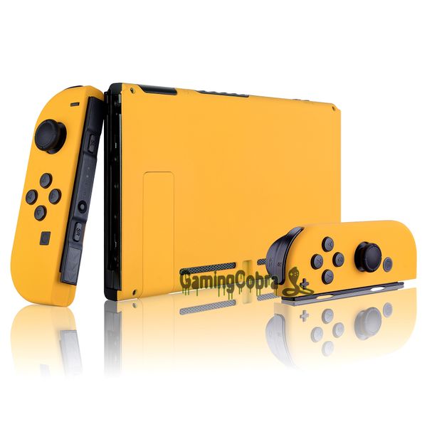 soft touch grip caution yellow back plate w/ controller shell w/ full set buttons for nintendo switch handheld console & joy-con
soft touch grip caution yellow back plate w/ controller shell w/ full set buttons for nintendo switch handheld console & joy-con