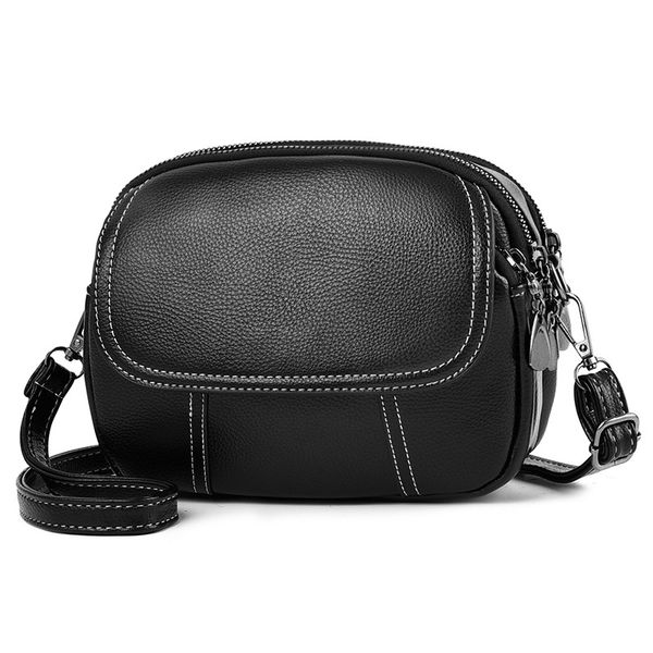 new-women messenger bag leather round shape fashion lady shoulder bags