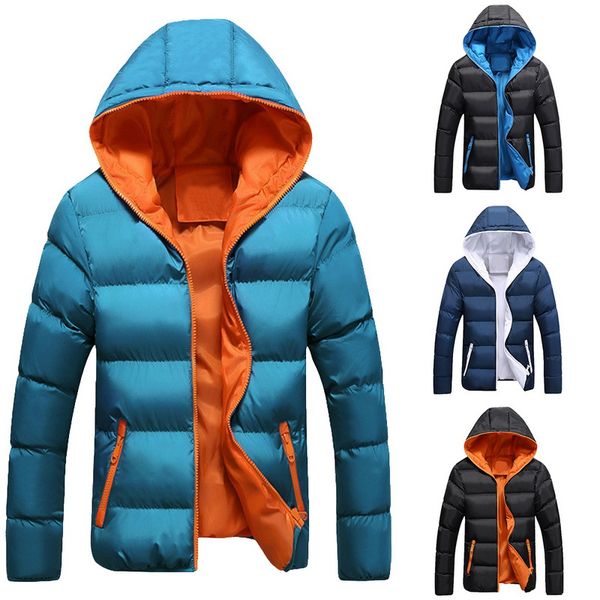 men winter parka jacket casual hooded thick thermal padded jacket zipper slim fit men warm coats outwear oversize 5xl male, Blue;black
men winter parka jacket casual hooded thick thermal padded jacket zipper slim fit men warm coats outwear oversize 5xl male, Blue;black