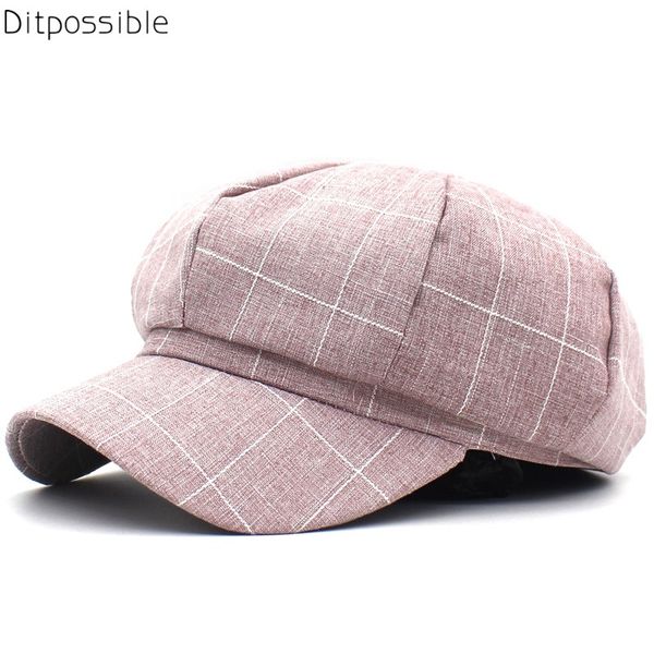 ditpossible new plaid beret caps for women summer outdoor casual headwear casquette gorras berets hat female cap, Blue;gray
ditpossible new plaid beret caps for women summer outdoor casual headwear casquette gorras berets hat female cap, Blue;gray