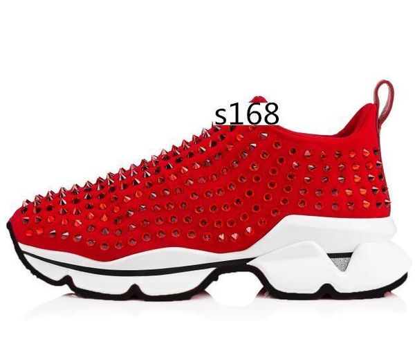 with box donna flat sneakers designer mens red bottoms shoes womens rivet spiky sock junior spikes flat shoes 8, Black
with box donna flat sneakers designer mens red bottoms shoes womens rivet spiky sock junior spikes flat shoes 8, Black