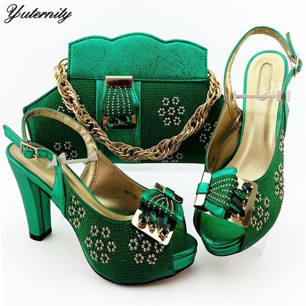 yuternity fashion high heels shoes and bags set 2020 italian design green color woman shoes and bag set for party dress, Black
yuternity fashion high heels shoes and bags set 2020 italian design green color woman shoes and bag set for party dress, Black