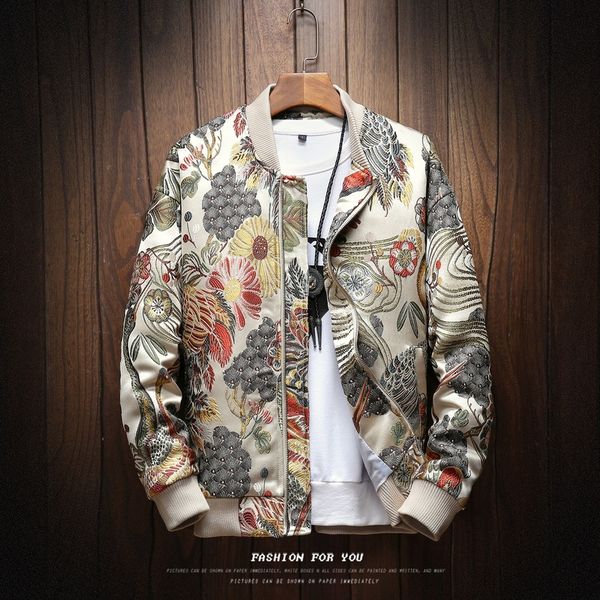 2019 sping new japanese embroidery men jacket coat man hip hop streetwear men jacket coat bomber clothes, Black;brown
2019 sping new japanese embroidery men jacket coat man hip hop streetwear men jacket coat bomber clothes, Black;brown
