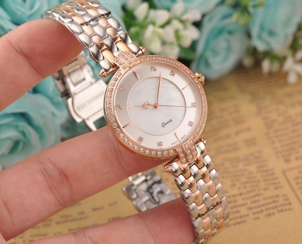 fashion women gold and silver watches luxury designer rhinestone shining dress watches diamond wristwatch stainless steel ladies clock, Slivery;brown
fashion women gold and silver watches luxury designer rhinestone shining dress watches diamond wristwatch stainless steel ladies clock, Slivery;brown