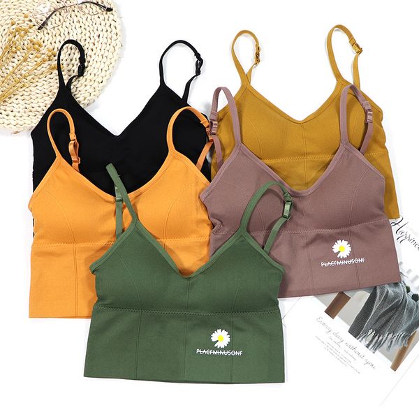 new kaka with the same paragraph small daisy underwear big u beautiful back seamless bra no steel ring ladies underwear, Red;black
new kaka with the same paragraph small daisy underwear big u beautiful back seamless bra no steel ring ladies underwear, Red;black
