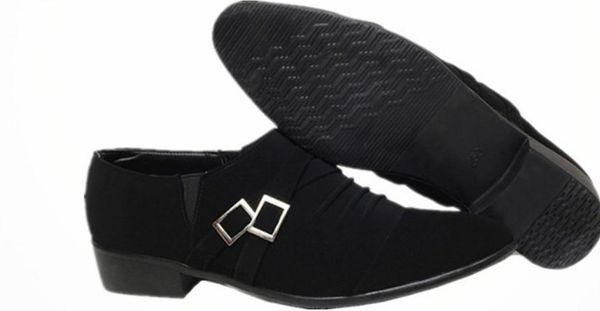 2019 men's shoes in spring and autumn with new style low heel pointed end suede @2073, Black
2019 men's shoes in spring and autumn with new style low heel pointed end suede @2073, Black