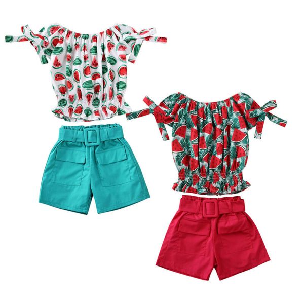 2pcs toddler kids baby girls outfits clothes sets 2-7y flowers print off shoulder shorts pants 2 colors, White
2pcs toddler kids baby girls outfits clothes sets 2-7y flowers print off shoulder shorts pants 2 colors, White
