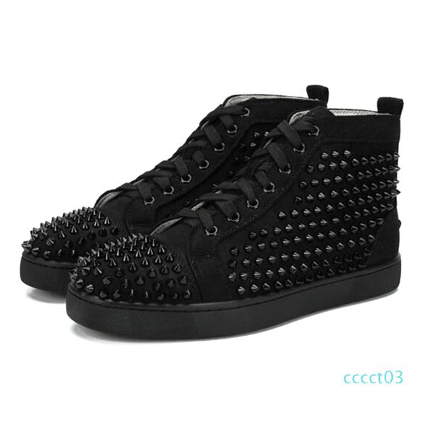 2020 men women designer luxury spikes sneaker red triple black white suede leather fashion mens flats bottoms shoe size 36-47 ct03
2020 men women designer luxury spikes sneaker red triple black white suede leather fashion mens flats bottoms shoe size 36-47 ct03