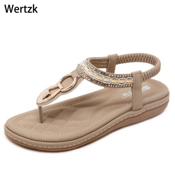 wertzk 2019 new arrival women sandals summer fashion female sandals flat shoes causal ladies women shoes plus size e136, Black
wertzk 2019 new arrival women sandals summer fashion female sandals flat shoes causal ladies women shoes plus size e136, Black
