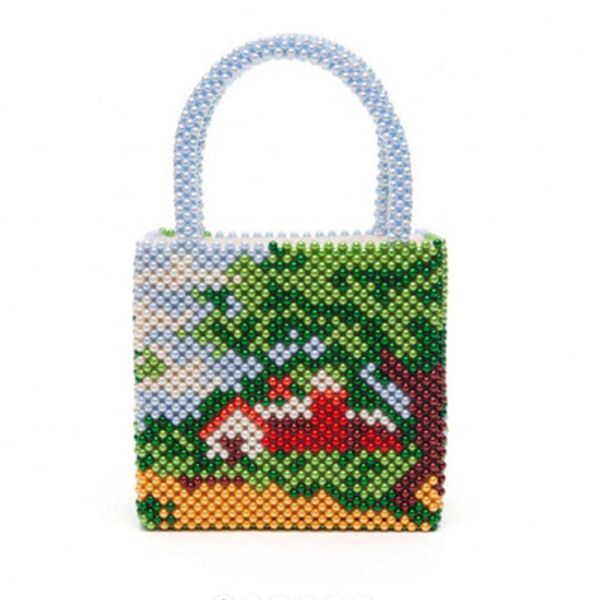 crystal acrylic hand-woven pearl beading bag handmade women tote handbag colorful beading pochette daily party purse girls bag
crystal acrylic hand-woven pearl beading bag handmade women tote handbag colorful beading pochette daily party purse girls bag