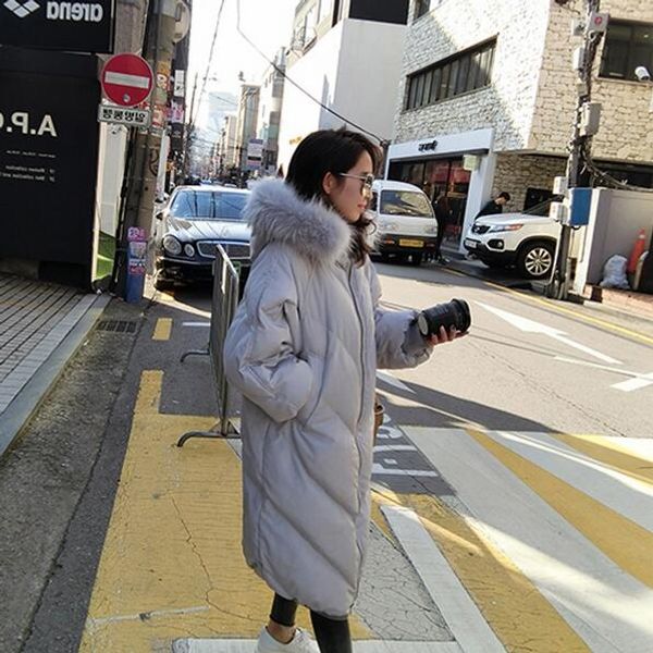 2020 new oversized coats jacket women hooded fur collar down cotton coat long jacket female parkas mujer maxi coats df891, Black
2020 new oversized coats jacket women hooded fur collar down cotton coat long jacket female parkas mujer maxi coats df891, Black