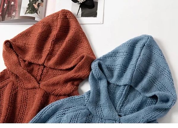 2019 early autumn sweater female hollow hooded loose knit bottoming shirt mohair sweater, White;black
2019 early autumn sweater female hollow hooded loose knit bottoming shirt mohair sweater, White;black