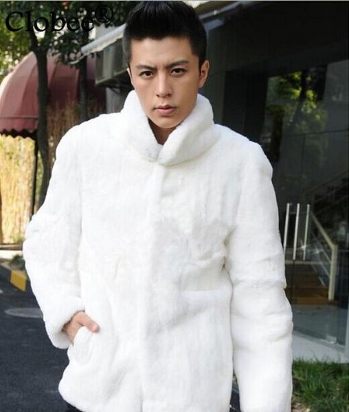 white fur coat 2019 plus size jaqueta masculina single breasted luxury winter faux fur coat jaqueta de couro s78, Black;brown
white fur coat 2019 plus size jaqueta masculina single breasted luxury winter faux fur coat jaqueta de couro s78, Black;brown
