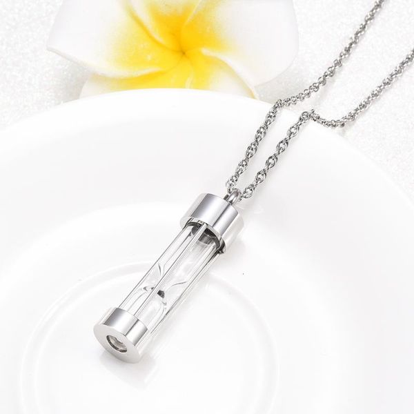 x017 eternal love hourglass locket keep loved one's ashes safe glass & stainless steel material human cremation urn necklace, Silver
x017 eternal love hourglass locket keep loved one's ashes safe glass & stainless steel material human cremation urn necklace, Silver