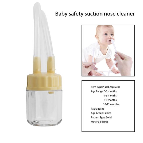 new born baby safe nose cleaner vacuum suction nasal mucus runny aspirator inhale bodyguard flu protection accessories dropship
new born baby safe nose cleaner vacuum suction nasal mucus runny aspirator inhale bodyguard flu protection accessories dropship