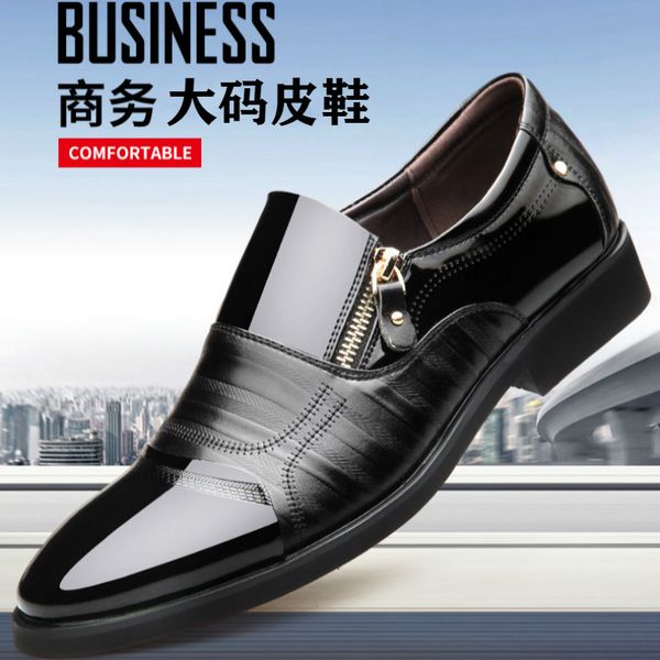 464748 size new cross-border business mens shoes 2020 spring formal wedding shoes british plus size mens office leather shoes, Black
464748 size new cross-border business mens shoes 2020 spring formal wedding shoes british plus size mens office leather shoes, Black