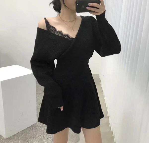 женские платья новая мода повседневное платье размер один размер удобный теплый wsj000#112354 sun07, Black;gray 
женские платья новая мода повседневное платье размер один размер удобный теплый wsj000#112354 sun07, Black;gray