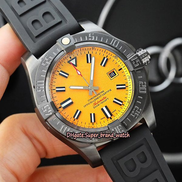 version new titanium case avenger blackbird 44 a17331101i1s2 japan miyota mechanical mens watch yellow dial rubber strap sport watches, Slivery;brown
version new titanium case avenger blackbird 44 a17331101i1s2 japan miyota mechanical mens watch yellow dial rubber strap sport watches, Slivery;brown