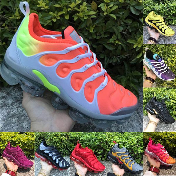 Tn Plus Rainbow Gym Red Triple Black Bumblebee Grape Lava Glow Blue Running Shoes 2019 New Womens Mens Trainers Air Sports Sneakers 36-45
Tn Plus Rainbow Gym Red Triple Black Bumblebee Grape Lava Glow Blue Running Shoes 2019 New Womens Mens Trainers Air Sports Sneakers 36-45