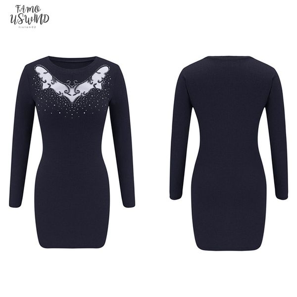 diamonds party club mini dress mesh perspective solid female dress women autunmn winter stretch ribbed knitted bodycon robe gv557, Black;gray
diamonds party club mini dress mesh perspective solid female dress women autunmn winter stretch ribbed knitted bodycon robe gv557, Black;gray