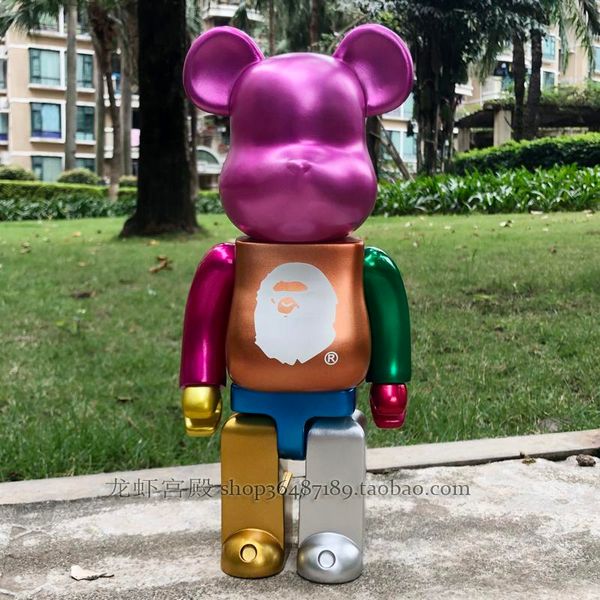 

Новый 28 см 400% Bearbrick фигурку коллекционная модель горячие игрушки подарки на День рождения куклы Бесплатная доставка