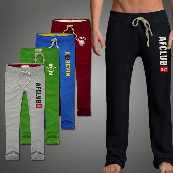 men joggers 100% cotton men sweatpants full length embroidery normally male trackpants, Black
men joggers 100% cotton men sweatpants full length embroidery normally male trackpants, Black