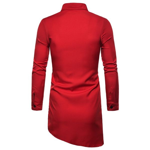 2020 new irregular tuxedo shirts men long sleeve single breasted solid party shirt fashion clothes man, White;black
2020 new irregular tuxedo shirts men long sleeve single breasted solid party shirt fashion clothes man, White;black