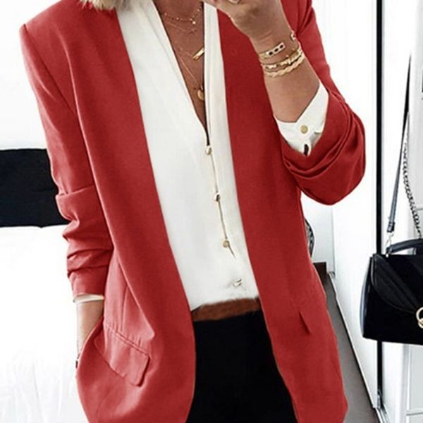 autumn office lady long blazers suit women blazer coat casual elegant long sleeve female business suit women clothes notched, White;black
autumn office lady long blazers suit women blazer coat casual elegant long sleeve female business suit women clothes notched, White;black