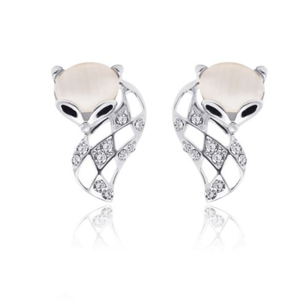 wholesale 10 pairs gold plated lovely fox cat eye stone stud earrings for women flower jewelry, Golden;silver
wholesale 10 pairs gold plated lovely fox cat eye stone stud earrings for women flower jewelry, Golden;silver