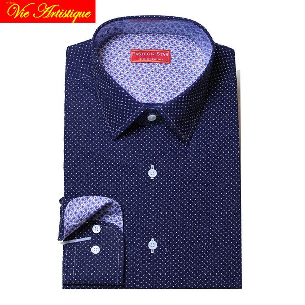 custom tailor made men's bespoke shirts business formal wedding ware bespoke blouse navy blue small polka dot floral cotton, White;black
custom tailor made men's bespoke shirts business formal wedding ware bespoke blouse navy blue small polka dot floral cotton, White;black