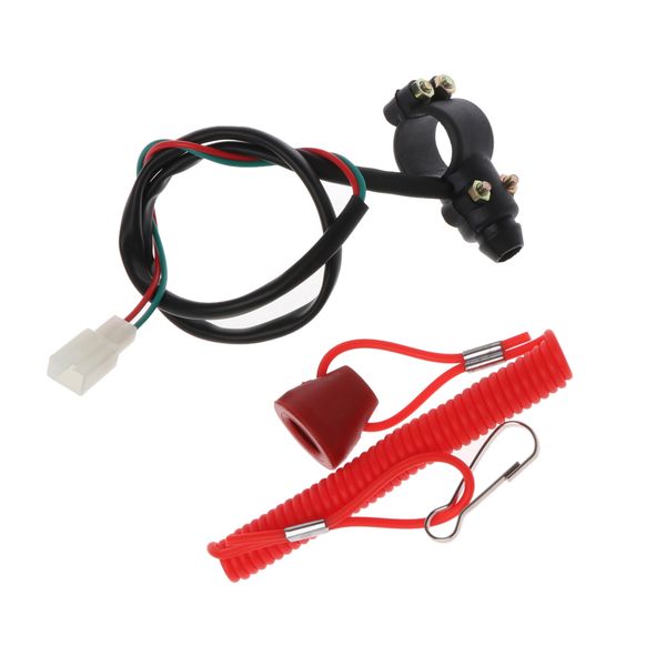 motorcycle flameout switch with tether engine shut-off equipment universal boat outboard safety replacement parts for braking
motorcycle flameout switch with tether engine shut-off equipment universal boat outboard safety replacement parts for braking