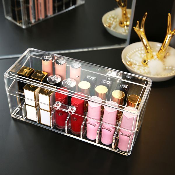 anfei small 24 grids lipsticker organizer storage box plastic lipstick makeup organizer bins with lid c144
anfei small 24 grids lipsticker organizer storage box plastic lipstick makeup organizer bins with lid c144