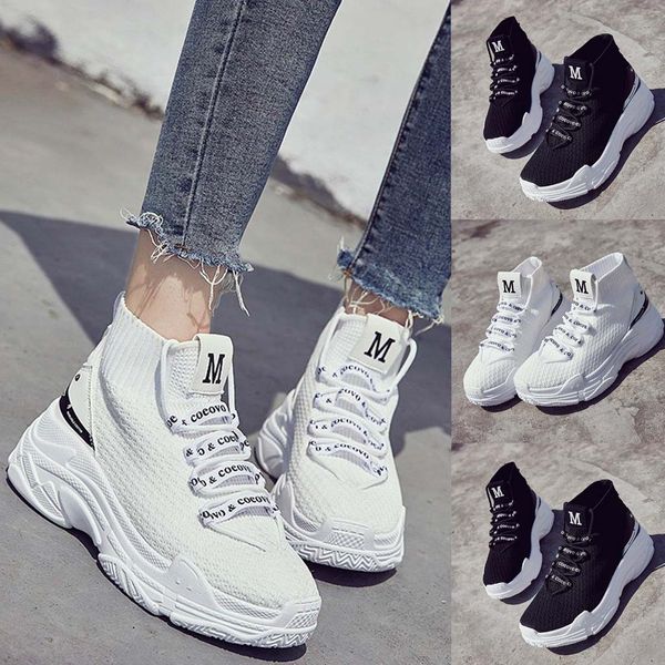 running shoes sneakers women high breathable winter warm flats platform shoes lace-up casual tenis hombre #0802
running shoes sneakers women high breathable winter warm flats platform shoes lace-up casual tenis hombre #0802