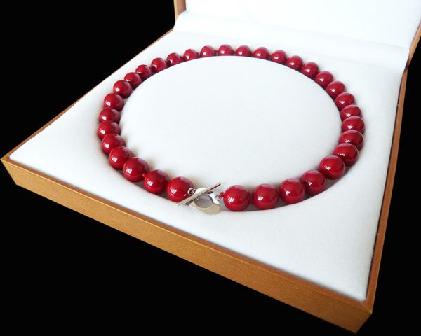 perfectly 12mm genuine south sea coral red shell pearl necklace long sweater chain wedding women gift word 925 silver jewelry
perfectly 12mm genuine south sea coral red shell pearl necklace long sweater chain wedding women gift word 925 silver jewelry