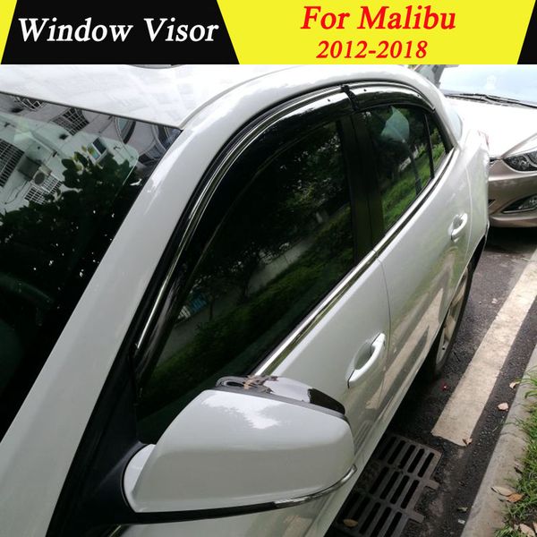 for chevrolet malibu 2012-2018 plastic black window visor vent shades sun rain deflector guard auto accessories 4pcs/set
for chevrolet malibu 2012-2018 plastic black window visor vent shades sun rain deflector guard auto accessories 4pcs/set