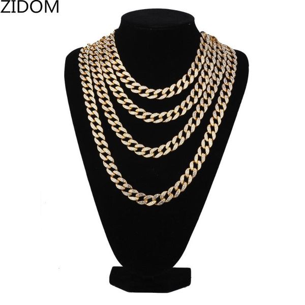 men hip hop iced out bling chains necklaces pave setting rhinestone 13mm miami cuban chain necklace hiphop jewelry drop shipping, Silver
men hip hop iced out bling chains necklaces pave setting rhinestone 13mm miami cuban chain necklace hiphop jewelry drop shipping, Silver