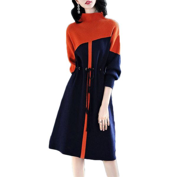 женские свитера конструктора runway платье 2019 осень зима моды hit color plus размер knit dress casual водолазка vestidos f1441, Black;gray
женские свитера конструктора runway платье 2019 осень зима моды hit color plus размер knit dress casual водолазка vestidos f1441, Black;gray