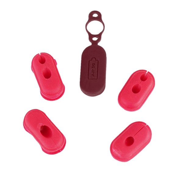 4 piece durable and lightweight case silicone cap for mi m365 electric scooter charging port cover dust plug
4 piece durable and lightweight case silicone cap for mi m365 electric scooter charging port cover dust plug