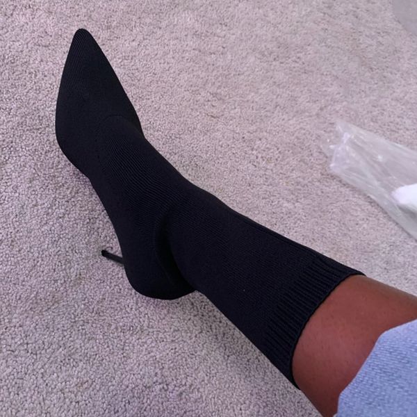 2020 autumn luxury women beige sock exotic dancer high heels stiletto winter fashion stretch fabric boots plus size mx200508, Black
2020 autumn luxury women beige sock exotic dancer high heels stiletto winter fashion stretch fabric boots plus size mx200508, Black