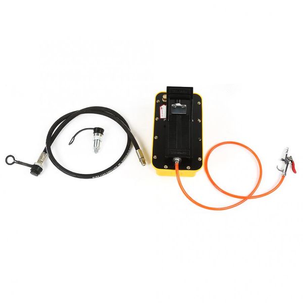 2.3l air hydraulic foot pump 3/8 npt single acting pneumatic with hose & coupler high quality
2.3l air hydraulic foot pump 3/8 npt single acting pneumatic with hose & coupler high quality